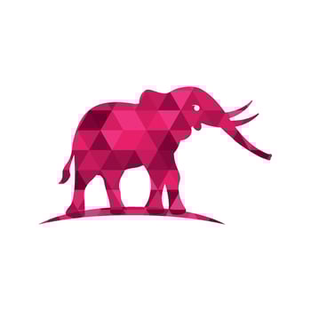 Elephant Logo Template icon vector