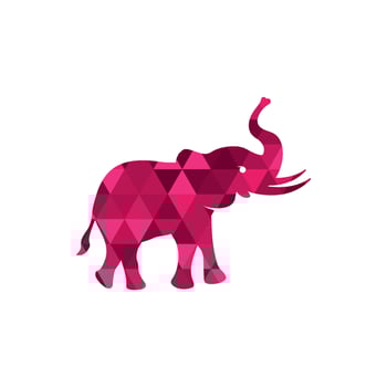 Elephant Logo Template icon vector