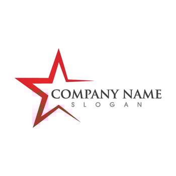 Star icon Template vector