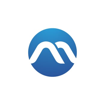 M Letter Logo Template vector