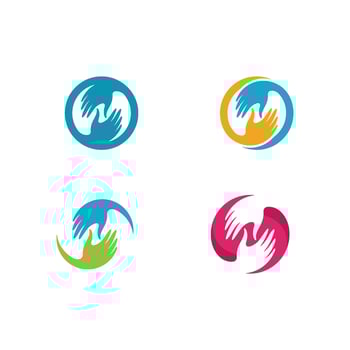 Hand Care icon Template vector illustration