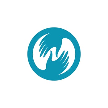Hand Care icon Template vector illustration