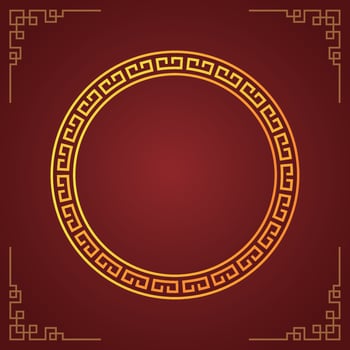 Chinese Lunar New Year festival 2024 celebration, Happy New Year background decorative elements. vector