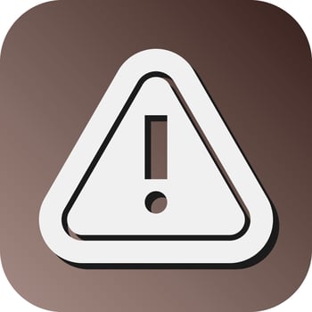 Error Message Vector Glyph Gradient Background Icon For Personal And Commercial Use.