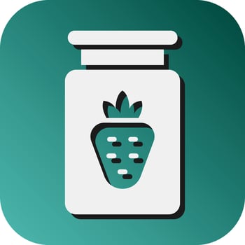 Jam Vector Glyph Gradient Background Icon For Personal And Commercial Use.
