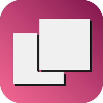 Pop Up Vector Glyph Gradient Background Icon For Personal And Commercial Use.