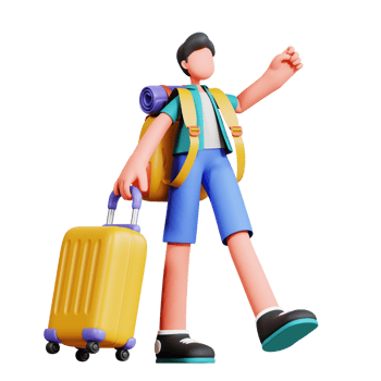 3D Character Male Holiday Illustration png