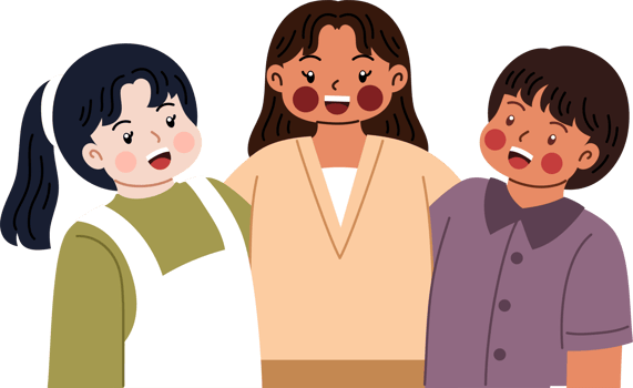 multi race friendship cartoon illustration png