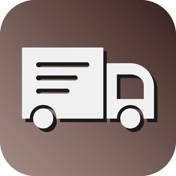 Shipping Vector Glyph Gradient Background Icon For Personal And Commercial Use.