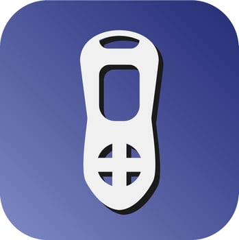 Toy Remote Vector Glyph Gradient Background Icon For Personal And Commercial Use.