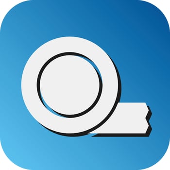 Insulating Tape  Vector Glyph Gradient Background Icon For Personal And Commercial Use.