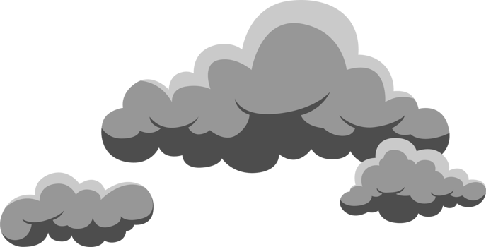 night cloudy forecast illustration design png