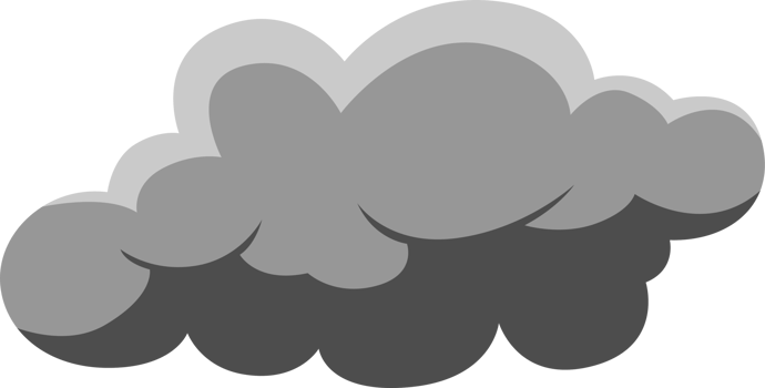 night cloud forecast illustration design png