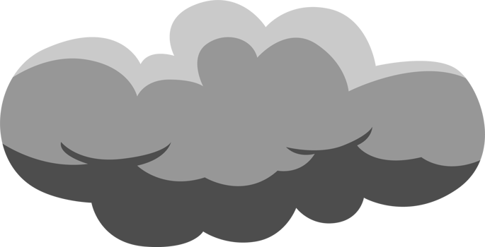 night cloud forecast illustration design png