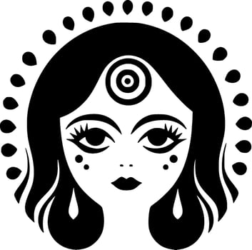 Boho - High Quality Vector Logo - Vector illustration ideal for T-shirt graphic