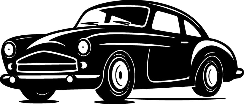 Car - Minimalist and Flat Logo - Vector illustration