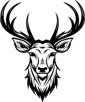Dear, Minimalist and Simple Silhouette - Vector illustration