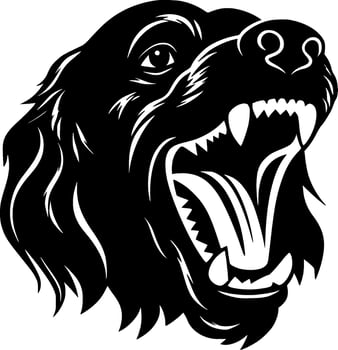 Dog - High Quality Vector Logo - Vector illustration ideal for T-shirt graphic