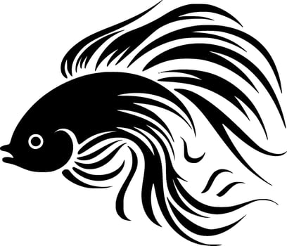 Fish - High Quality Vector Logo - Vector illustration ideal for T-shirt graphic