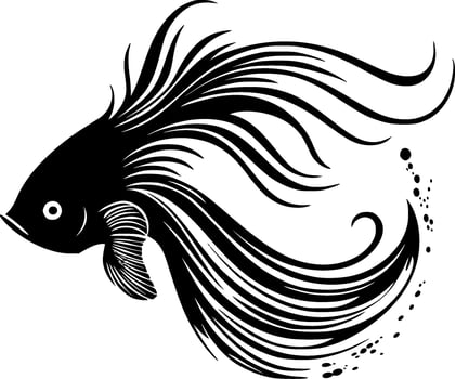 Fish - High Quality Vector Logo - Vector illustration ideal for T-shirt graphic