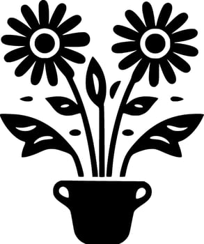 Flowers - High Quality Vector Logo - Vector illustration ideal for T-shirt graphic
