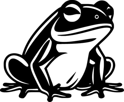Frog - High Quality Vector Logo - Vector illustration ideal for T-shirt graphic