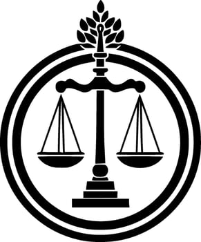 Justice - High Quality Vector Logo - Vector illustration ideal for T-shirt graphic