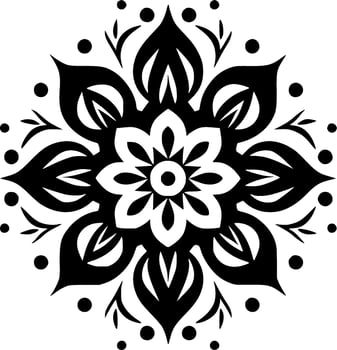 Mandala - High Quality Vector Logo - Vector illustration ideal for T-shirt graphic