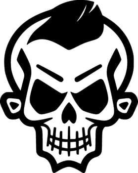 Skull - High Quality Vector Logo - Vector illustration ideal for T-shirt graphic