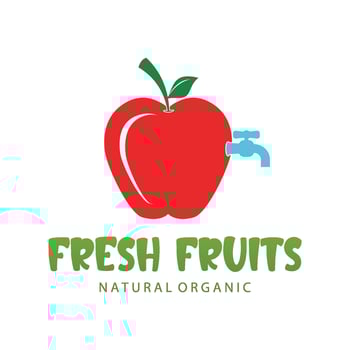 Apple vector illustration design