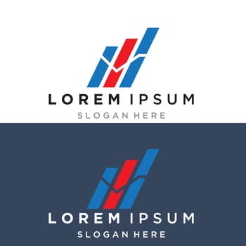 Business finance and Marketing logo Vector illustration  design