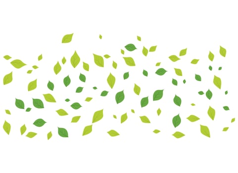 Eco nature Leaf Background Vector Illustration