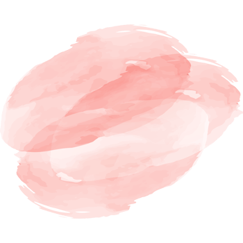 Soft coral pink watercolor spot. png