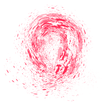Soft coral pink watercolor spot. png