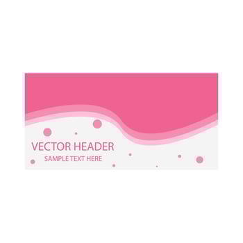 header template illustration vector