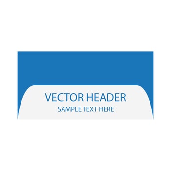 header template illustration vector