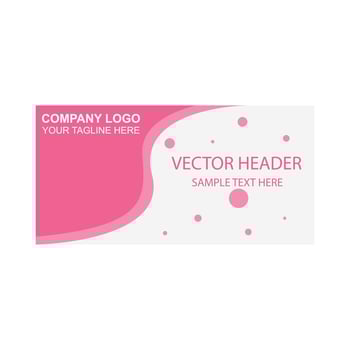 header template illustration vector