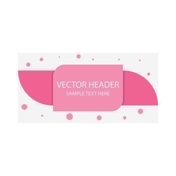 header template illustration vector