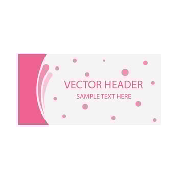 header template illustration vector