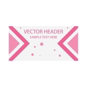 header template illustration vector
