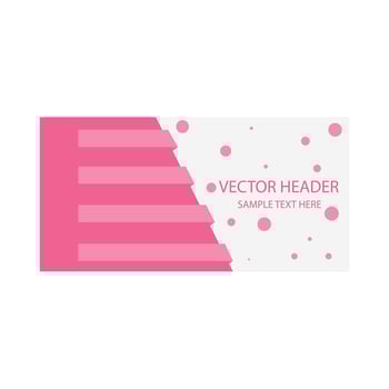 header template illustration vector