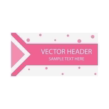 header template illustration vector