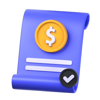 financial agreement 3d illustration object. 3d financial agreement of finance concept. Cartoon minimal style. 3d finance vector render icon illustration. png