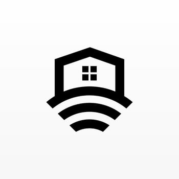 Real Estate Logo Template. Apartment Logo Design vector