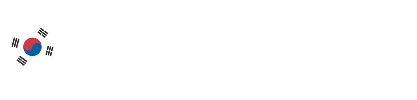 South Korea Flag Ribbon Shape png