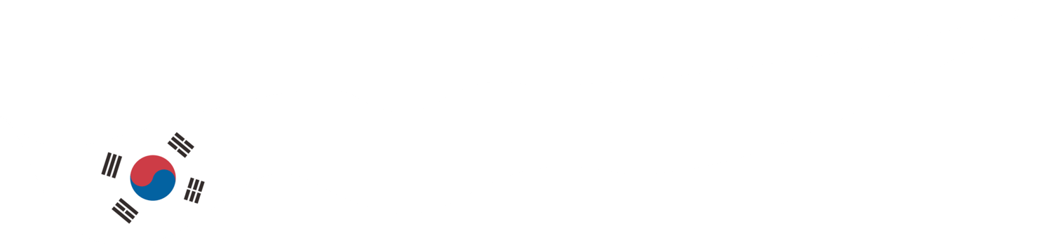 South Korea Flag Ribbon Shape png