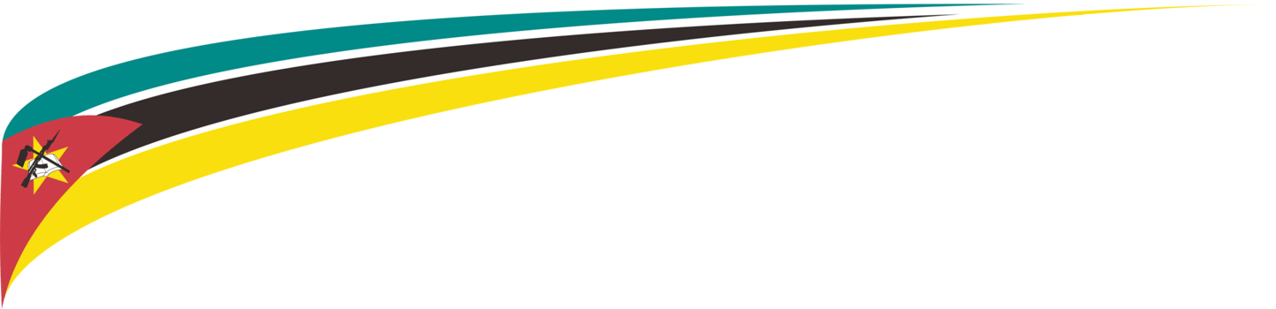 Mozambique Flag Ribbon Shape png