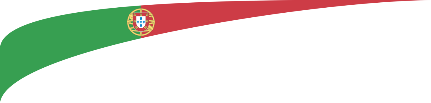 Portugal Flag Ribbon Shape png