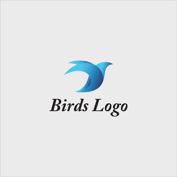 Blue Bird Vector