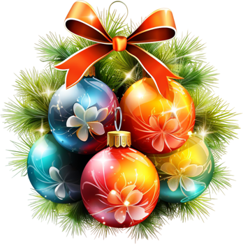 AI generated Christmas Snow Ball png